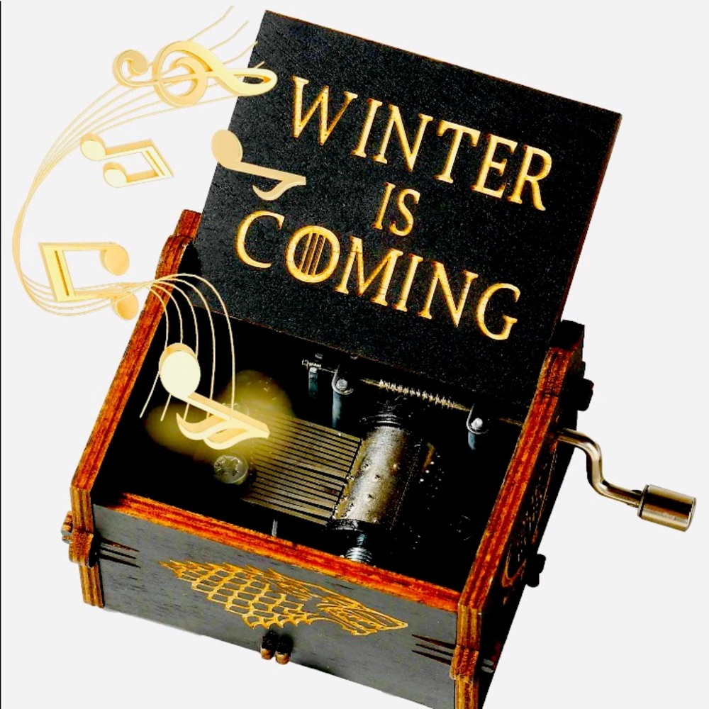 NEW! Game of Thrones Hand Crank Music Box
